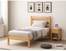 Single Wooden Bed